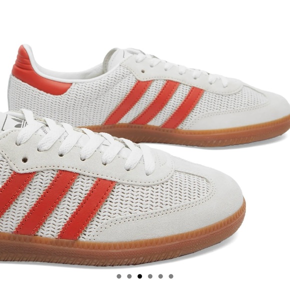 Adidas Samba OG UK 4/US 5.5 White & Orange - Picture 2 of 4